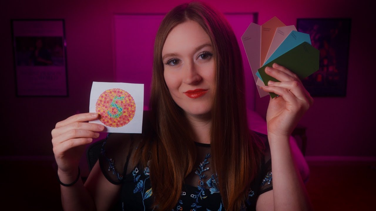 ASMR Color Testing | Vision Exam