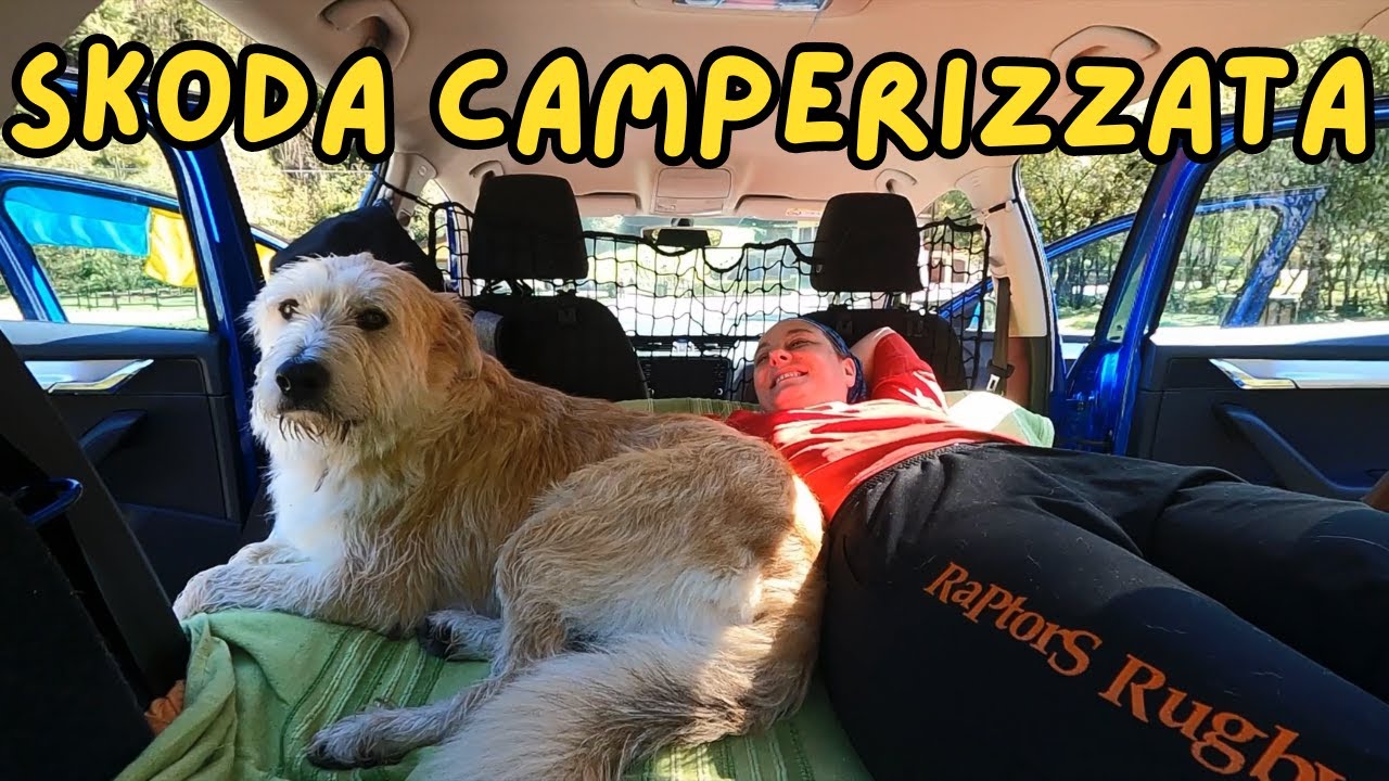 DORMIRE IN AUTO CAMPERIZZATA CON 120&euro; 🚗🐶