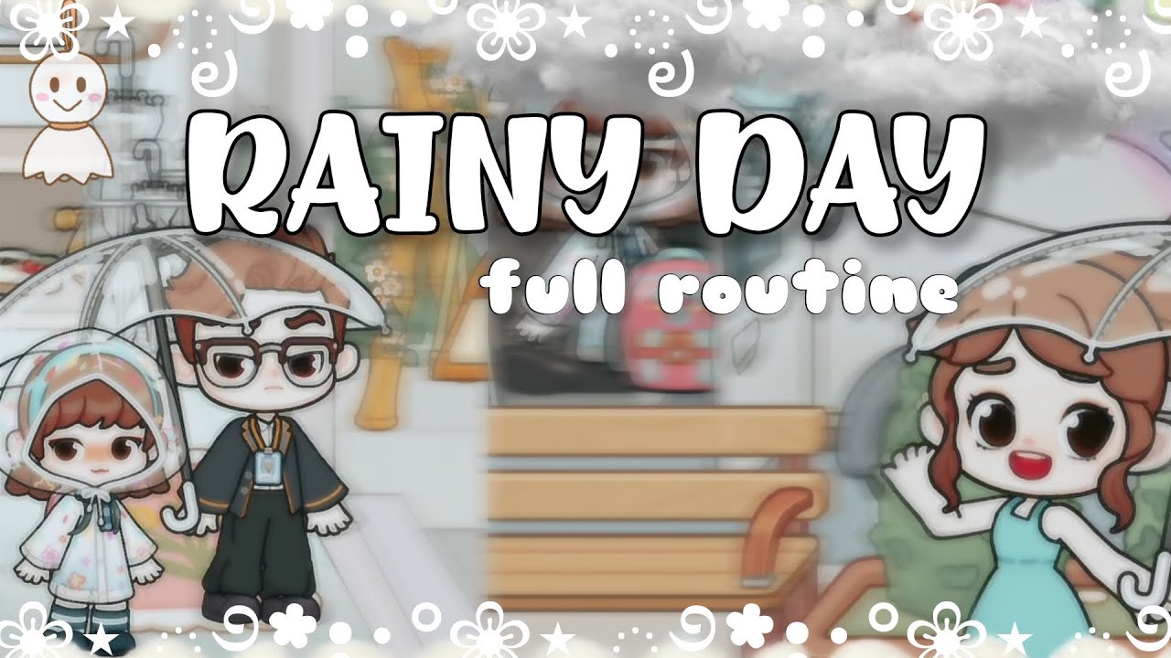 Rainy day⛈️||family of 4 routine🎀||Gameworld🩷⋆.˚𐙚⋆°⋆♡