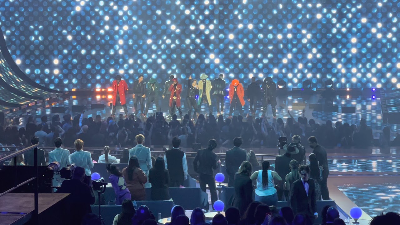 AMAs Battle of the Boston Boybands with BTS in Audience