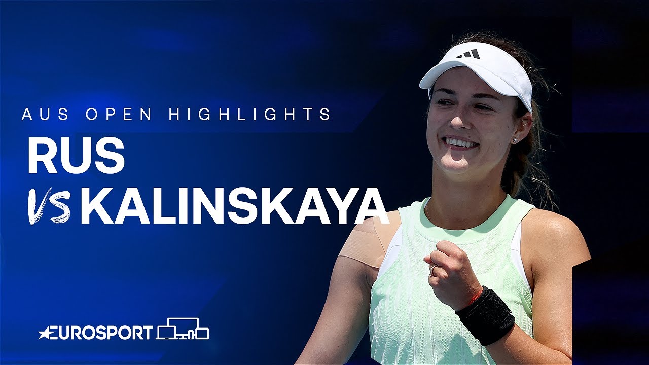 Arantxa Rus v Anna Kalinskaya | Round Two | Australian Open 2024 Highlights 🇦🇺