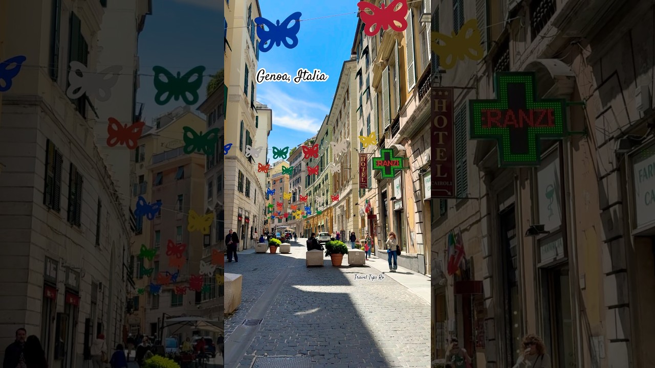 Walking tour, Genova, Italy 🇮🇹