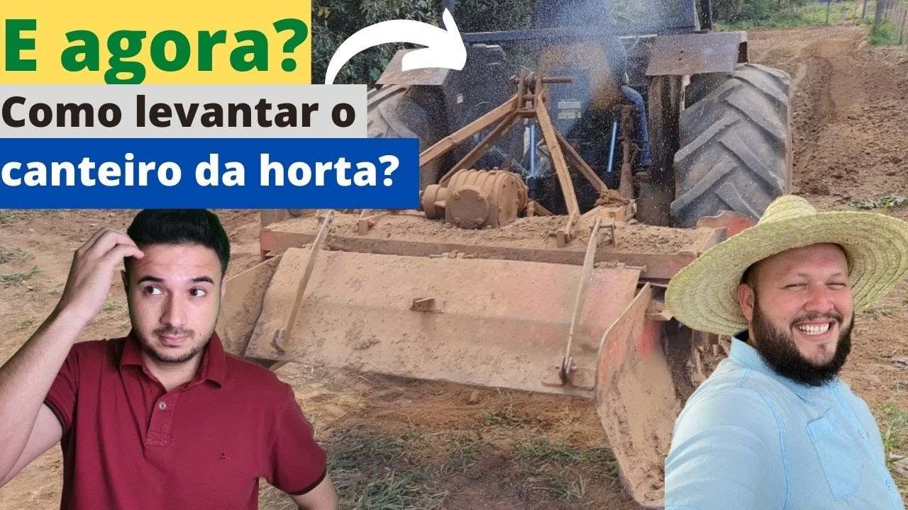 Como são levantados os canteiros para hortaliças? Aprenda de maneira prática