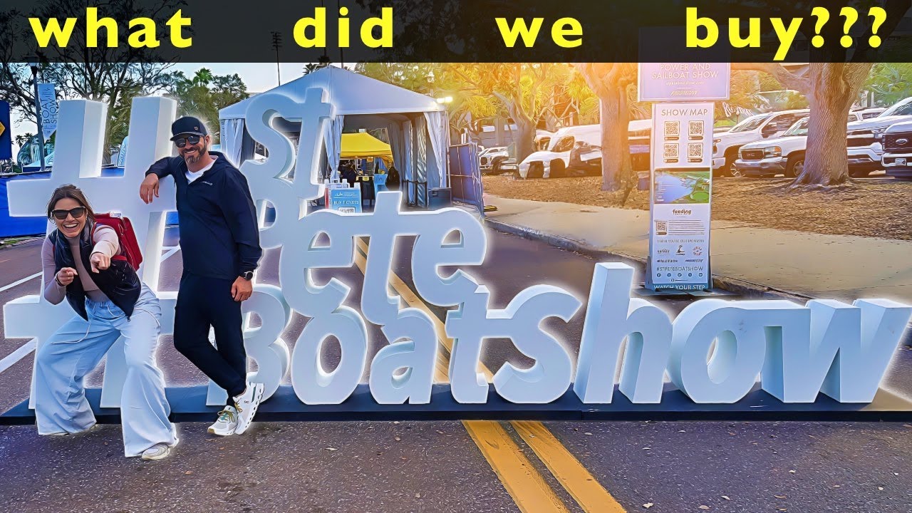 BOAT SHOW Weekend in Downtown St. Pete Florida | Plus some Shenanigans | EP19