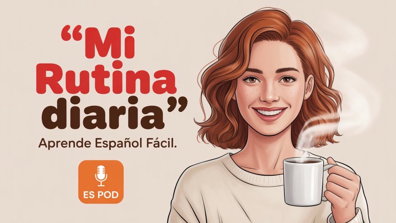 Daily Routine in Spanish | Learn Spanish with Real-Life Phrases | Learn Spanish with Podcast
