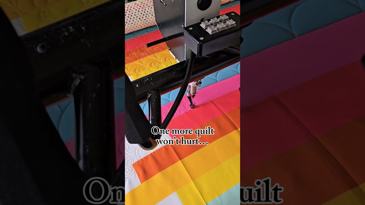 One more quilt won’t hurt…” said every quilter ever. 😂 But seriously, what’s one more.