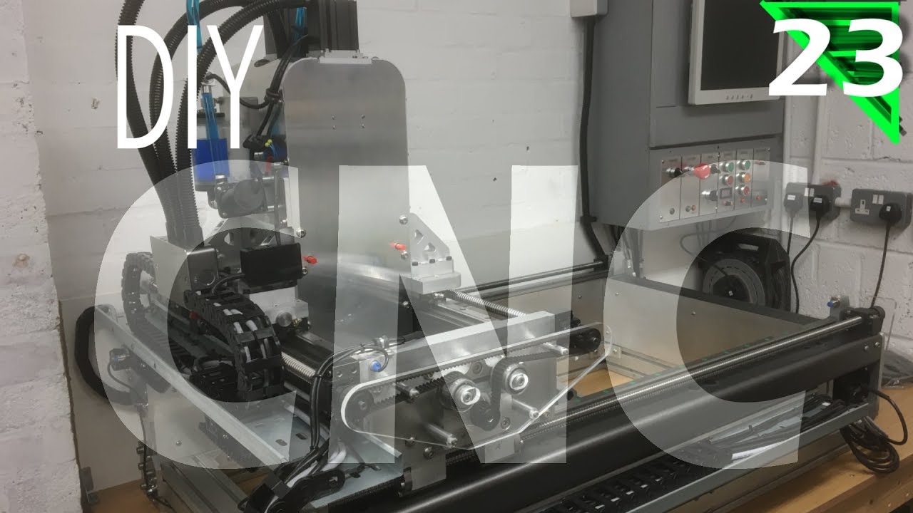Episode 23:  DIY CNC build Finishing The Build !