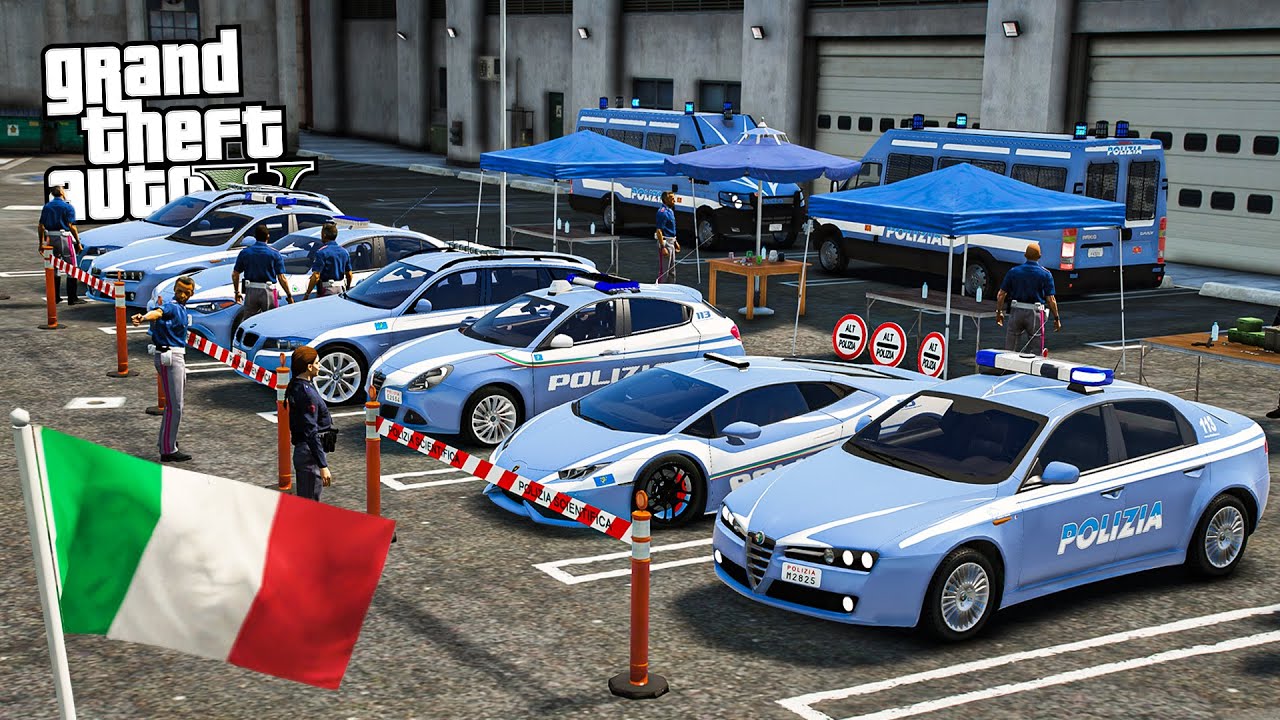FESTA della POLIZIA! - GTA 5 LSPDFR ITA 👮‍♀️