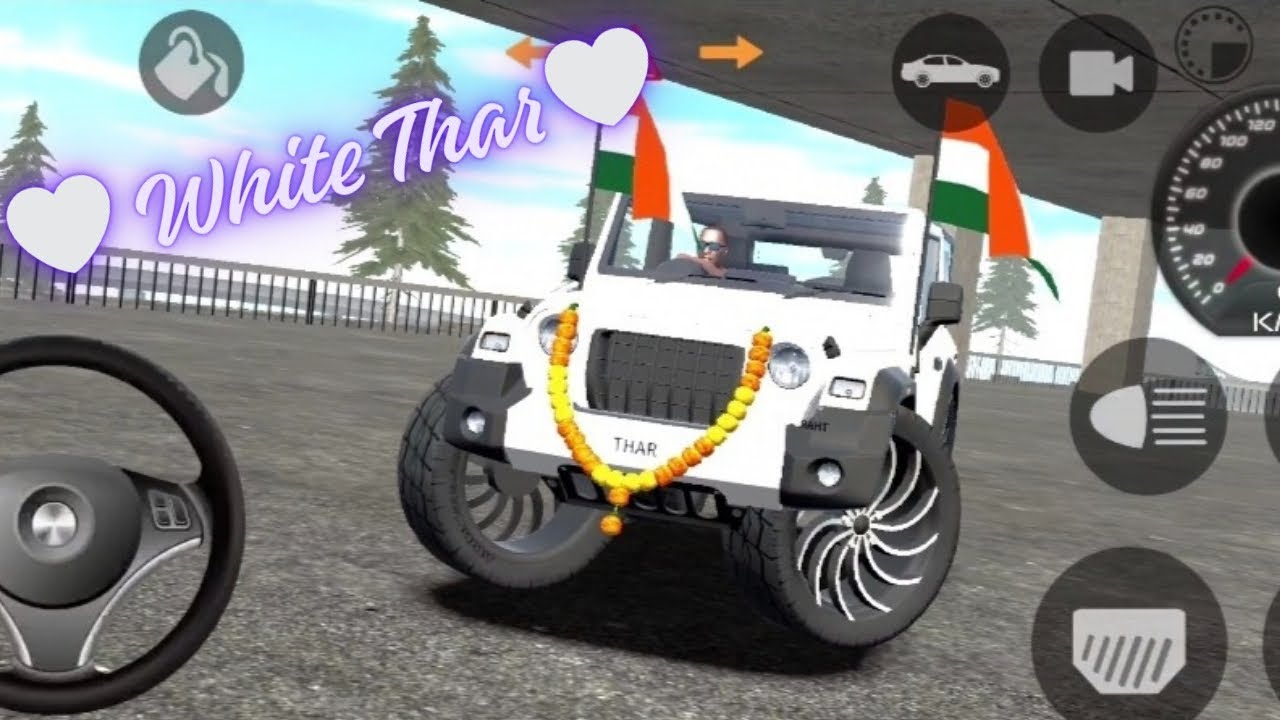 New White Thar 🤍 modified Mahindra Thar 👿
