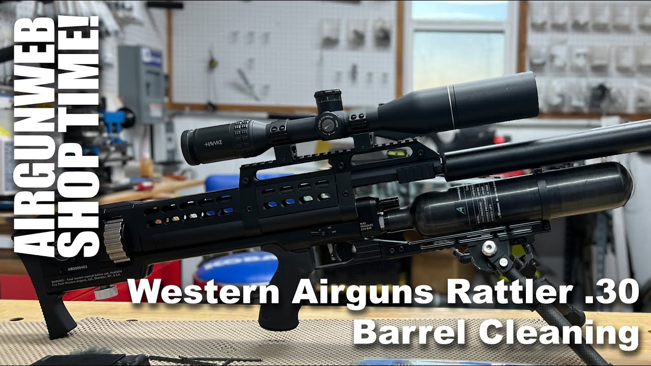 Barrel Cleaning Process on the Western Airguns Rattler .30 Semi-Automatic Big Bore Airgun