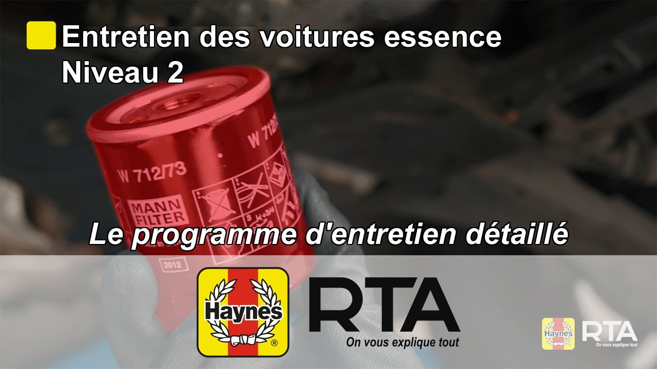 Révision des voitures essence : niveau 2
