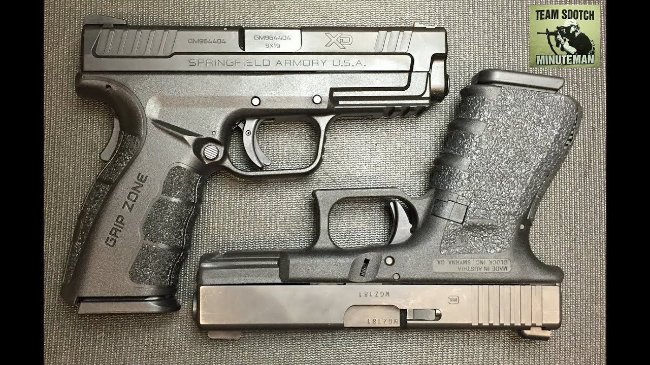 Glock 19 vs XD Mod 2 Pistol