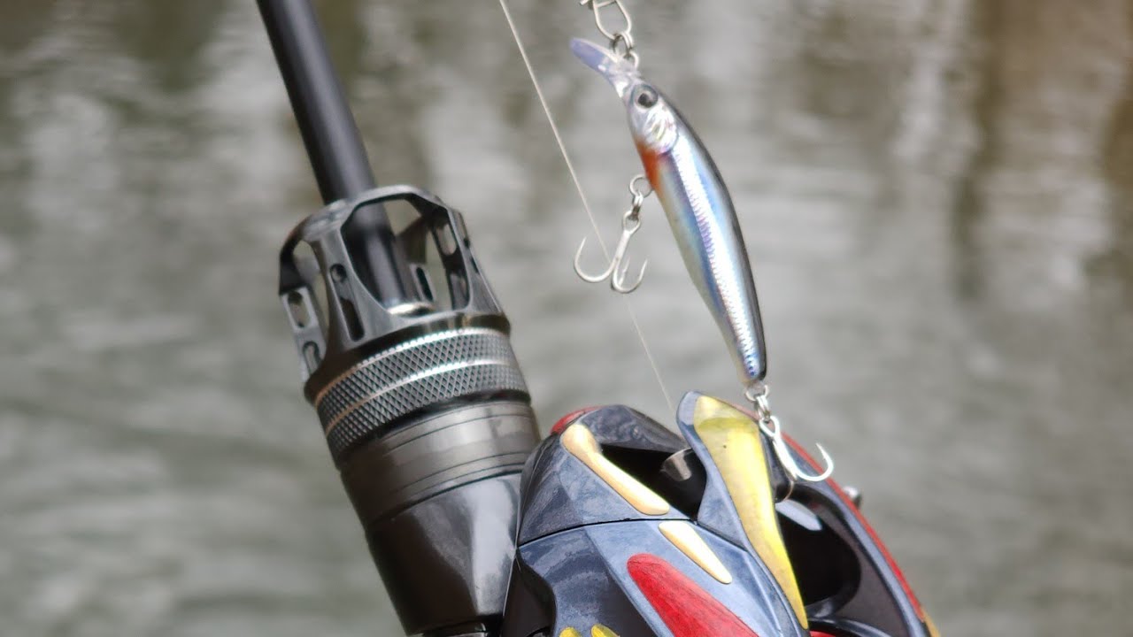Testing out The 2018 Aldebaran modified to bfs throwing Little Jack Forma cute 1.5 gram minnow