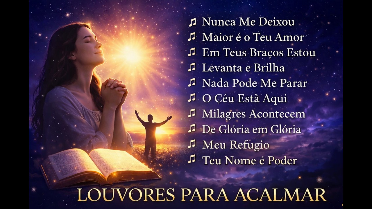 💖 Música Gospel Para Acalmar o Coração e Descansar