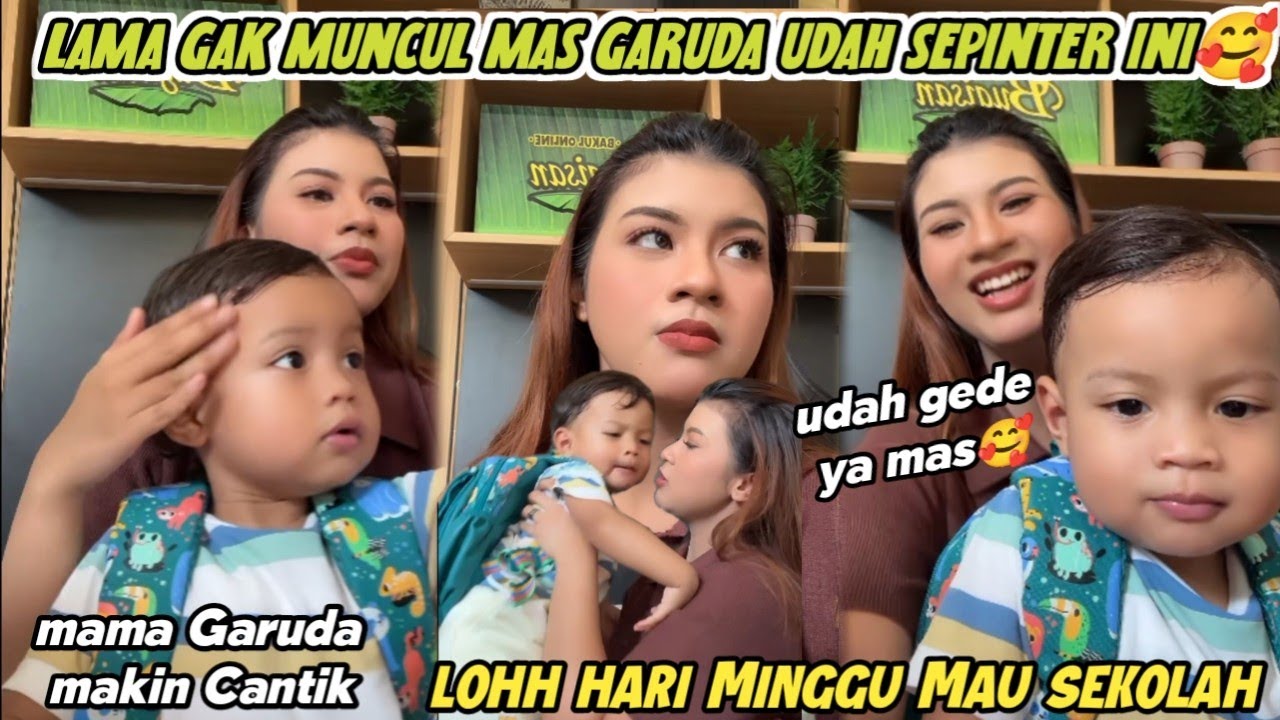 TERNYATA MAS GARUDA LAMA NGGA MUNCUL UDAH SEPINTER INI‼️GEMES BANGET HARI MINGGU MAU SEKOLAH😭