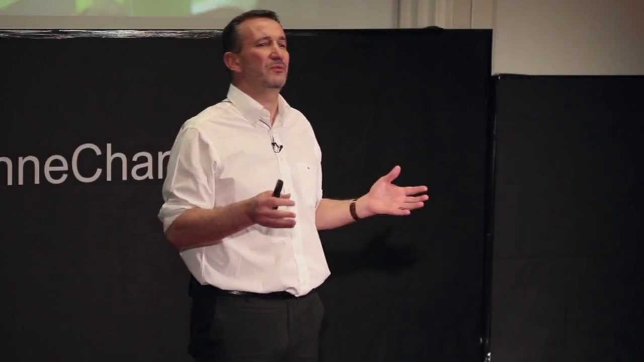 The street lamp that absorbs CO2 | Pierre Calleja | TEDxLausanneChange