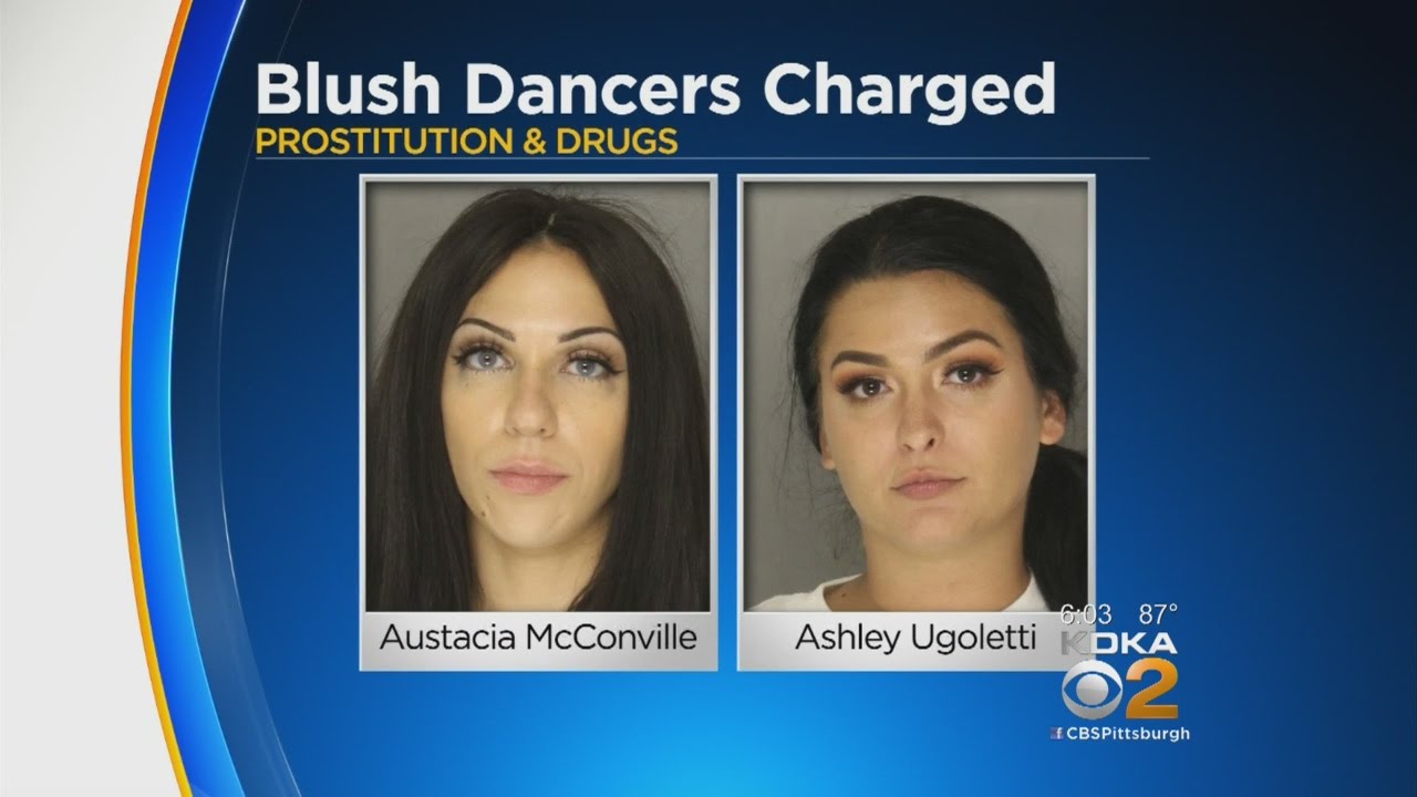 Two Blush Dancers Arrested For Prostitution, Drug Charges