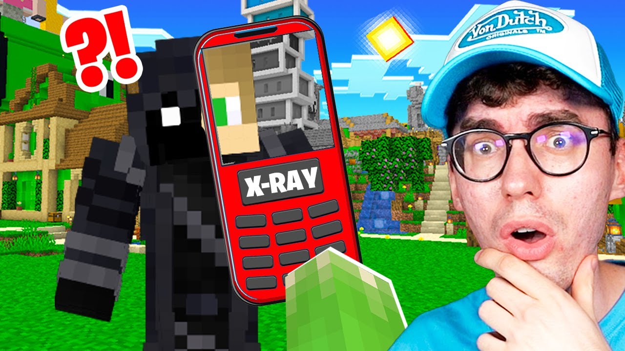 DZIĘKI TEMU ZOBACZYLIŚMY TWARZ PRZEŚLADOWCY w Minecraft! (jak?)