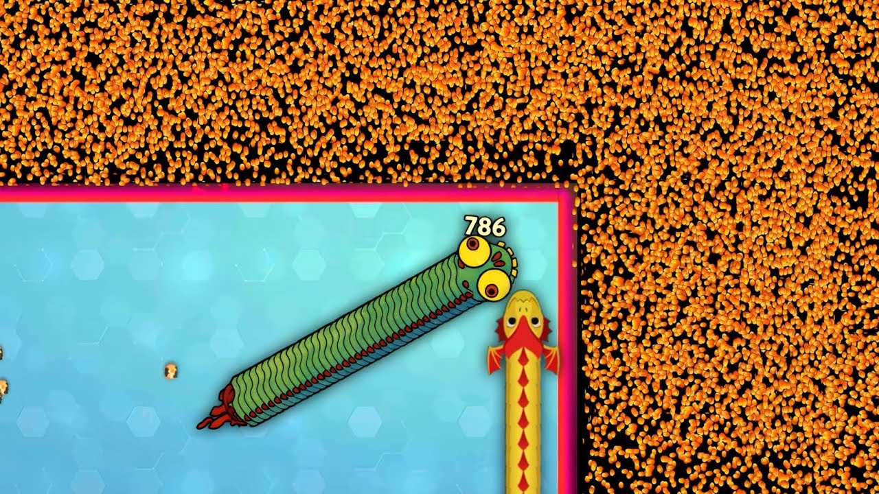 SNAKE IO🐍 BRAINZ SKIN V/S 1000 OGGY V/S OUTLINE FOOD EVENT EPIC SNAKE IO 🐍 BEST / FUNNY GAMEPLAY!