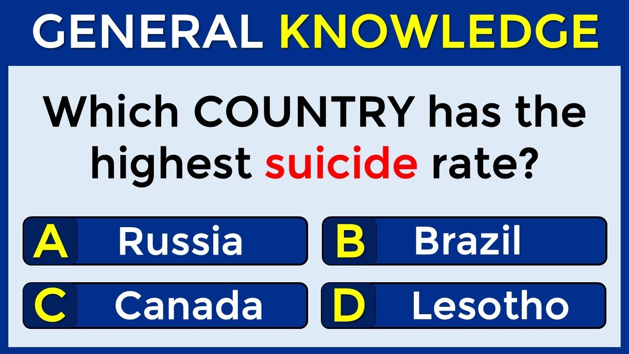 How Good Is Your General Knowledge? Take This 25-question Quiz To Find Out! #challenge 126