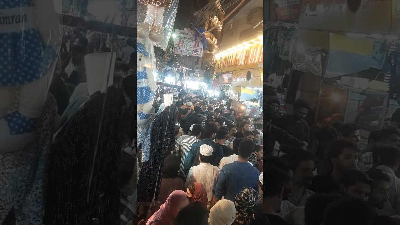 Eid market Rush