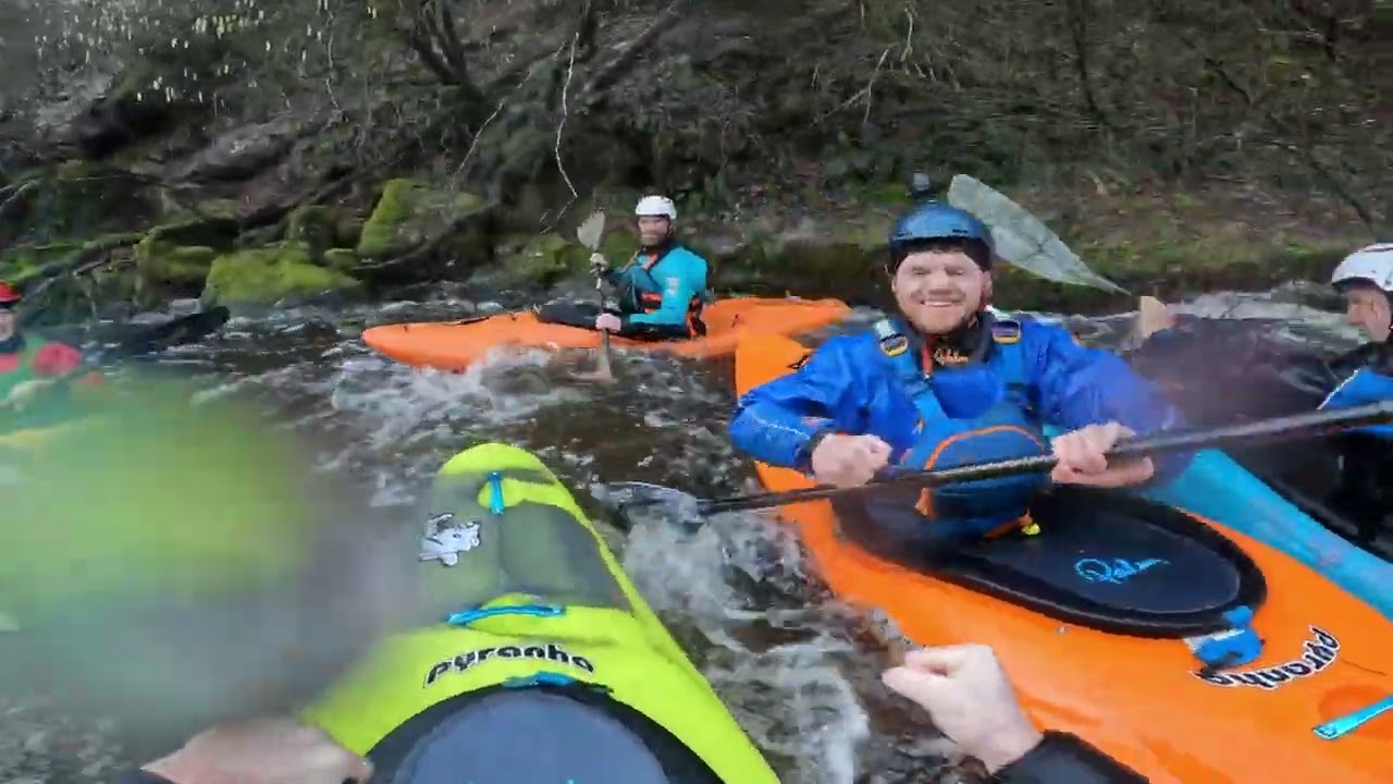 Upper Dart Kayaking High Water