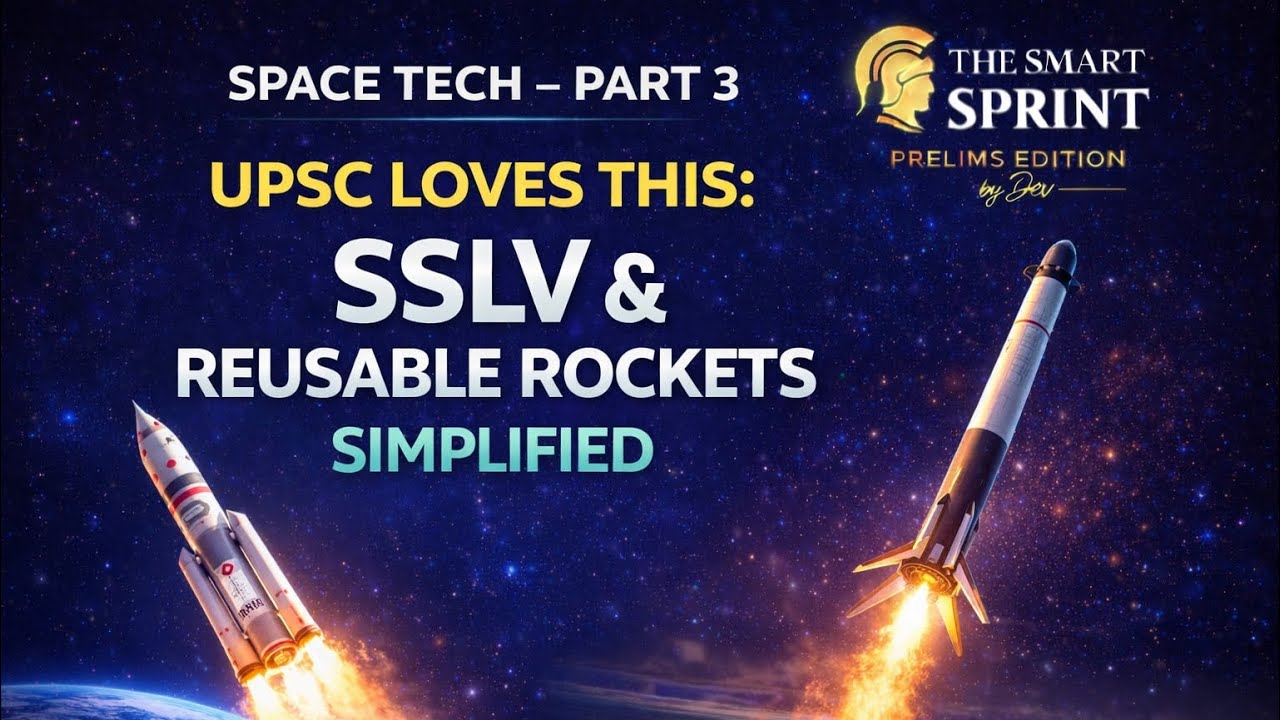 Space Technology for UPSC 2026 | Part 3 | Complete Concept Clarity