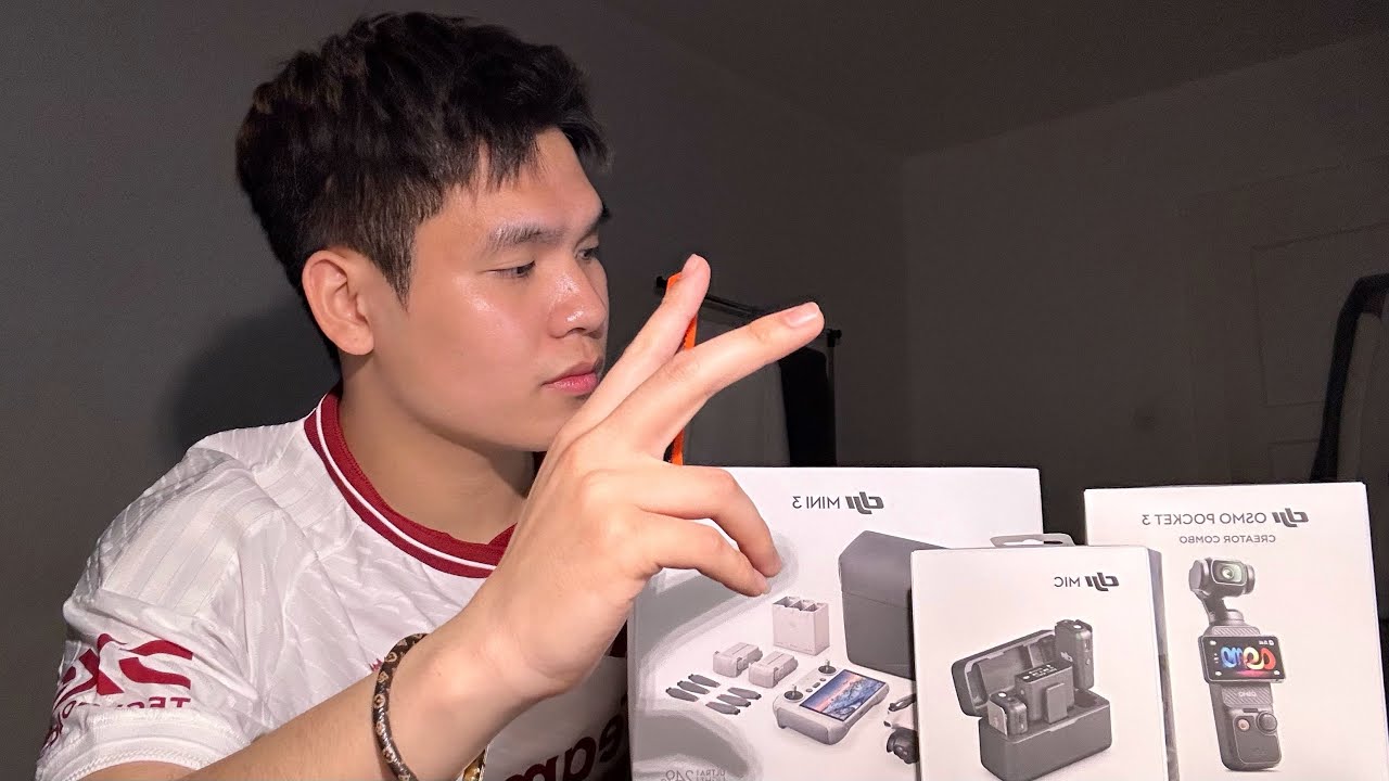 đập hộp OSMO POCKET 3 | UNBOX OSMO POCKET 3