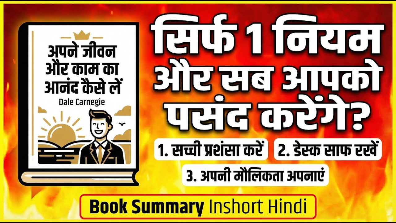 5 Secrets to Success and Happiness at Work Dale Carnegie Book Summary Master People Skill  Be Happy