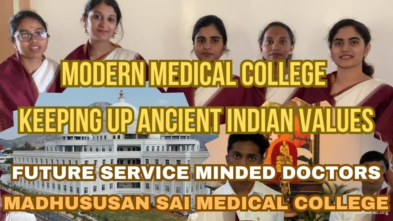 Madhusudan Sai Medical College | Keeping up ancient Indian values | Open Conversation with Students
