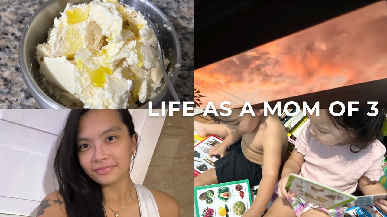 Days in my life as a mom of 3 | mom vlog diaries | matcha recipe, cooking, and more!