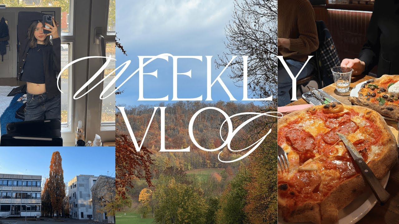 weekly vlog 🎄 Bachelorarbeit, 