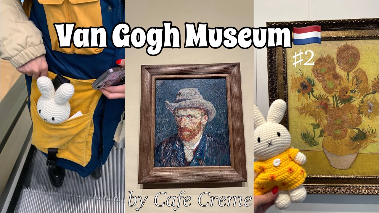 【Van Gogh Museum Vlog】オランダで絶対行くべき美術館｜ゴッホ美術館｜購入品｜可愛すぎるお土産コーナー