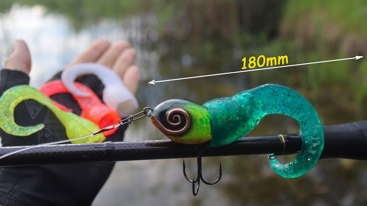 Making FlexFin Lure – Wood + Soft Plastic