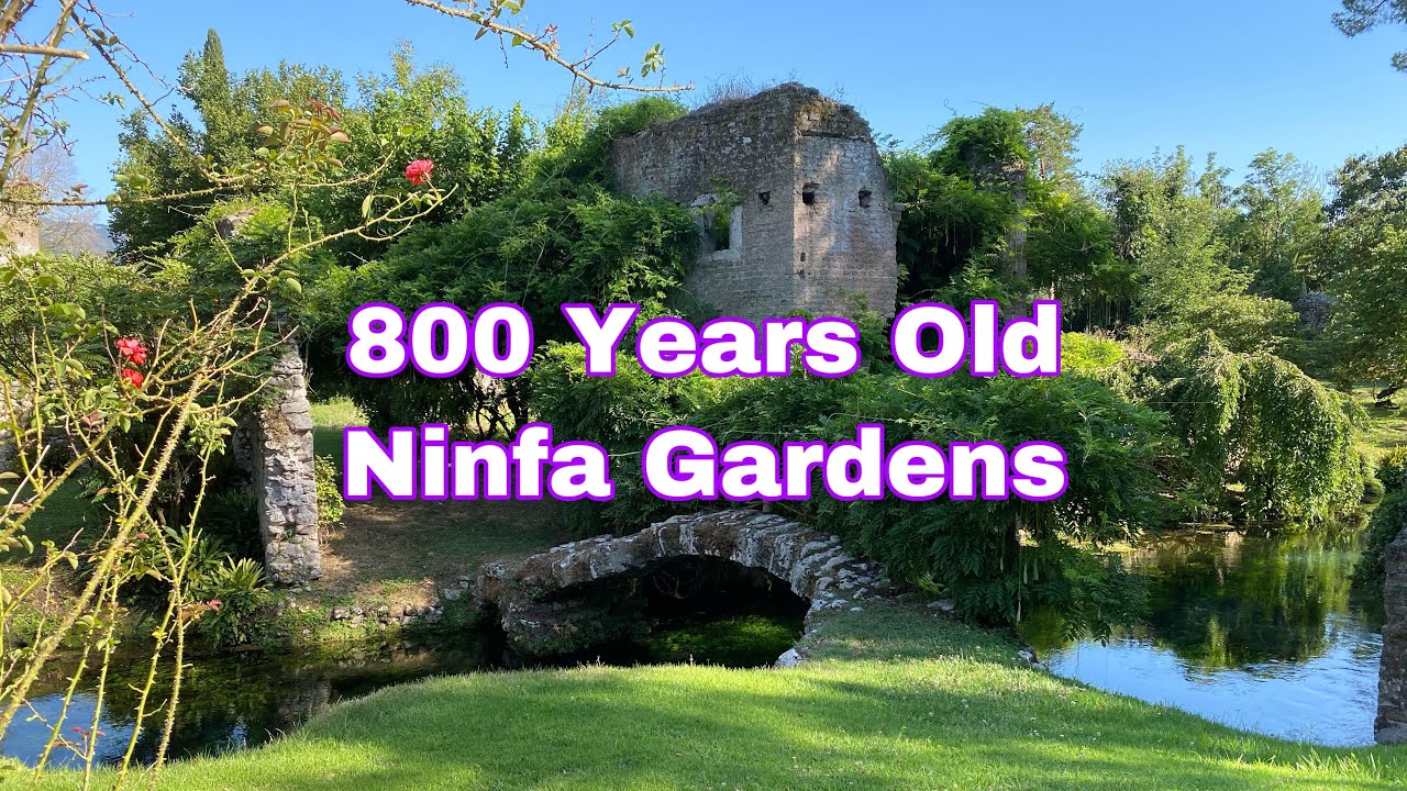 Ninfa Gardens// 800 Years Old Ninfa Gardens//Giardino Di Ninfa