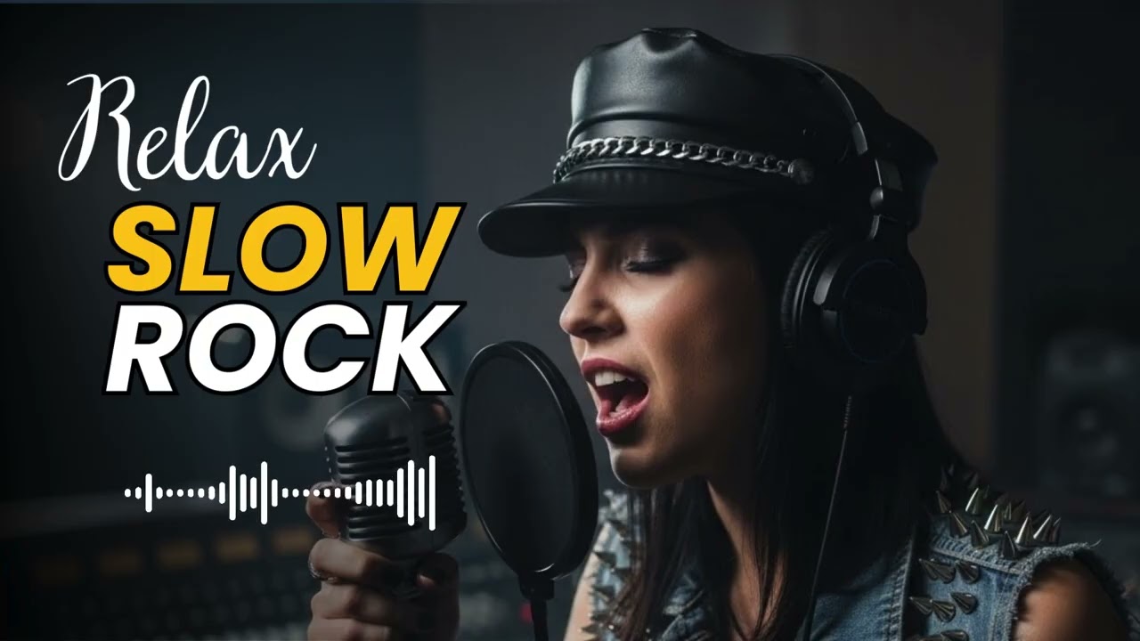 [RELAX Slow Rock Music 🎧] Midnight Calm Guitar | Soft Rock for Sleep