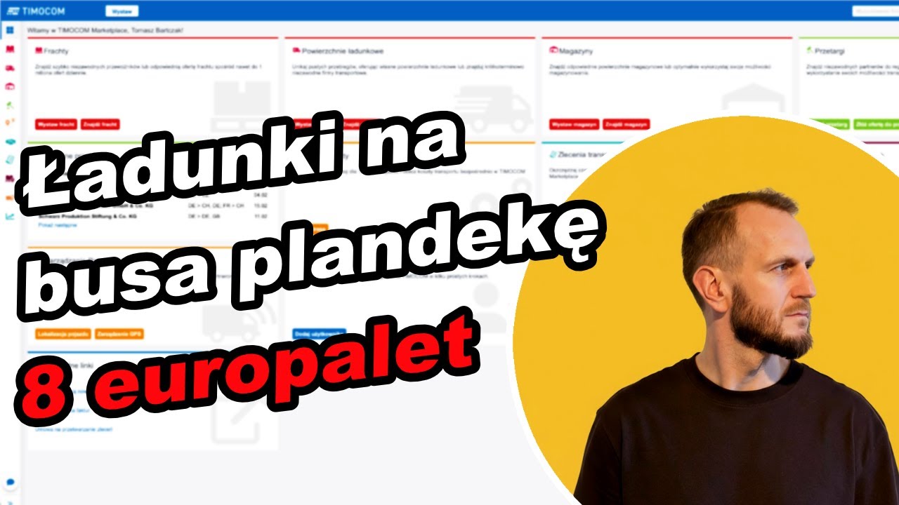 Spedytor Ładuje #14: Szukamy ładunków na Busa 8EP! | TimoCom & Trans.eu 🚛