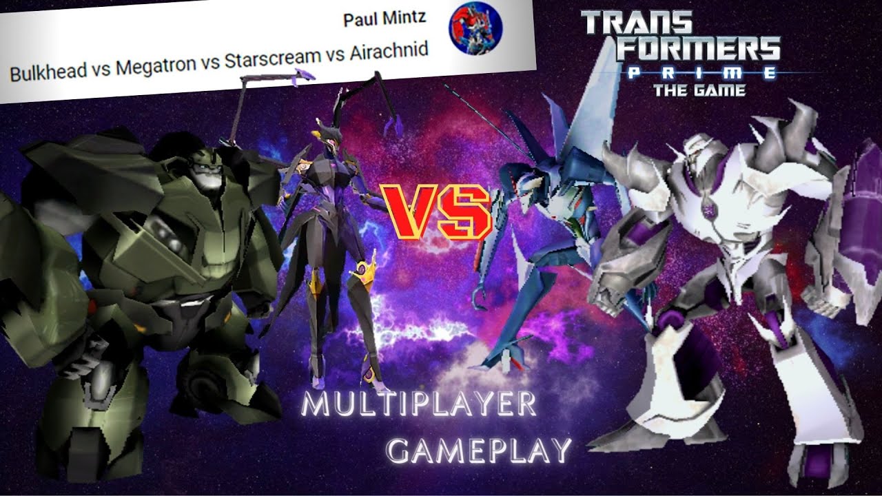 TFP Bulkhead Vs Megatron vs Starscream vs Airachnid (Brawl Tournament Pt.385)