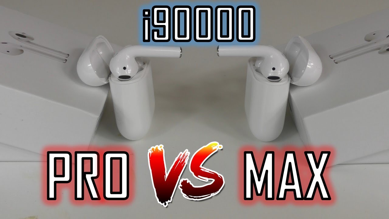 i90000 Pro VS i90000 Max Wireless Airpods: Which 1 Is Better???