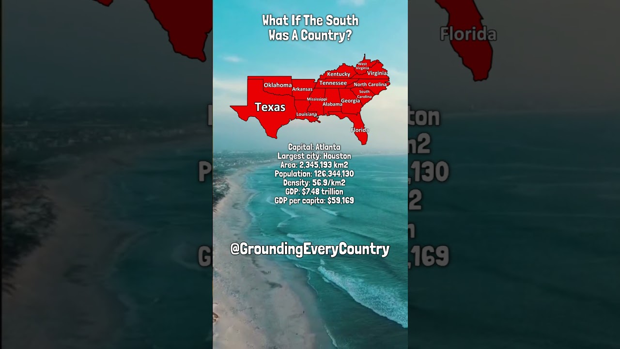 What if Southern states were a country