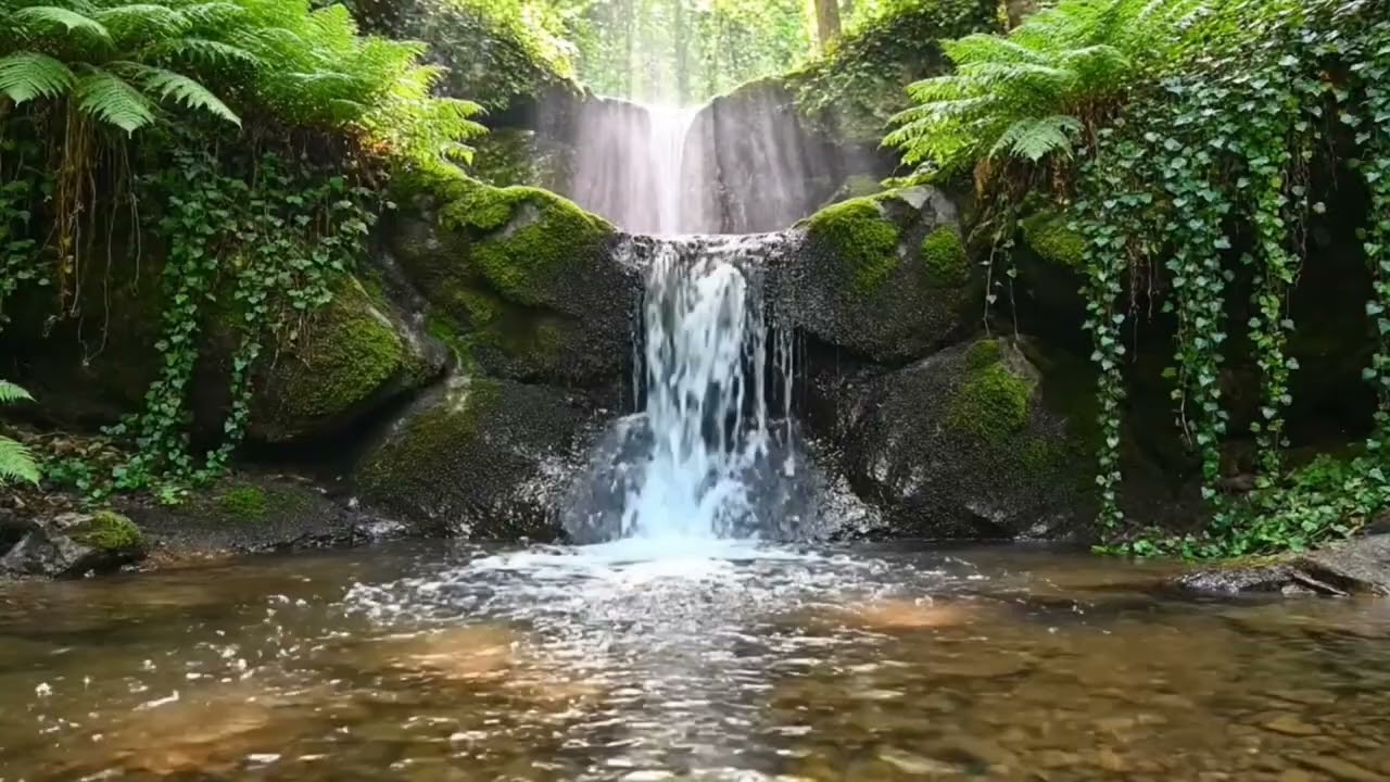 Lost in the Woods: Dark Forest Sounds & Deep River Echoes | 1 Hours