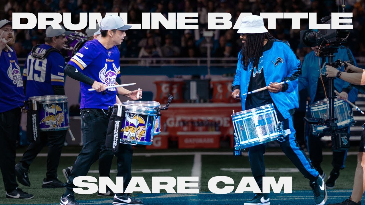 DRUMLINE BATTLE: Minnesota Vikings Skol Line vs. Honolulu Boom Snare Cam