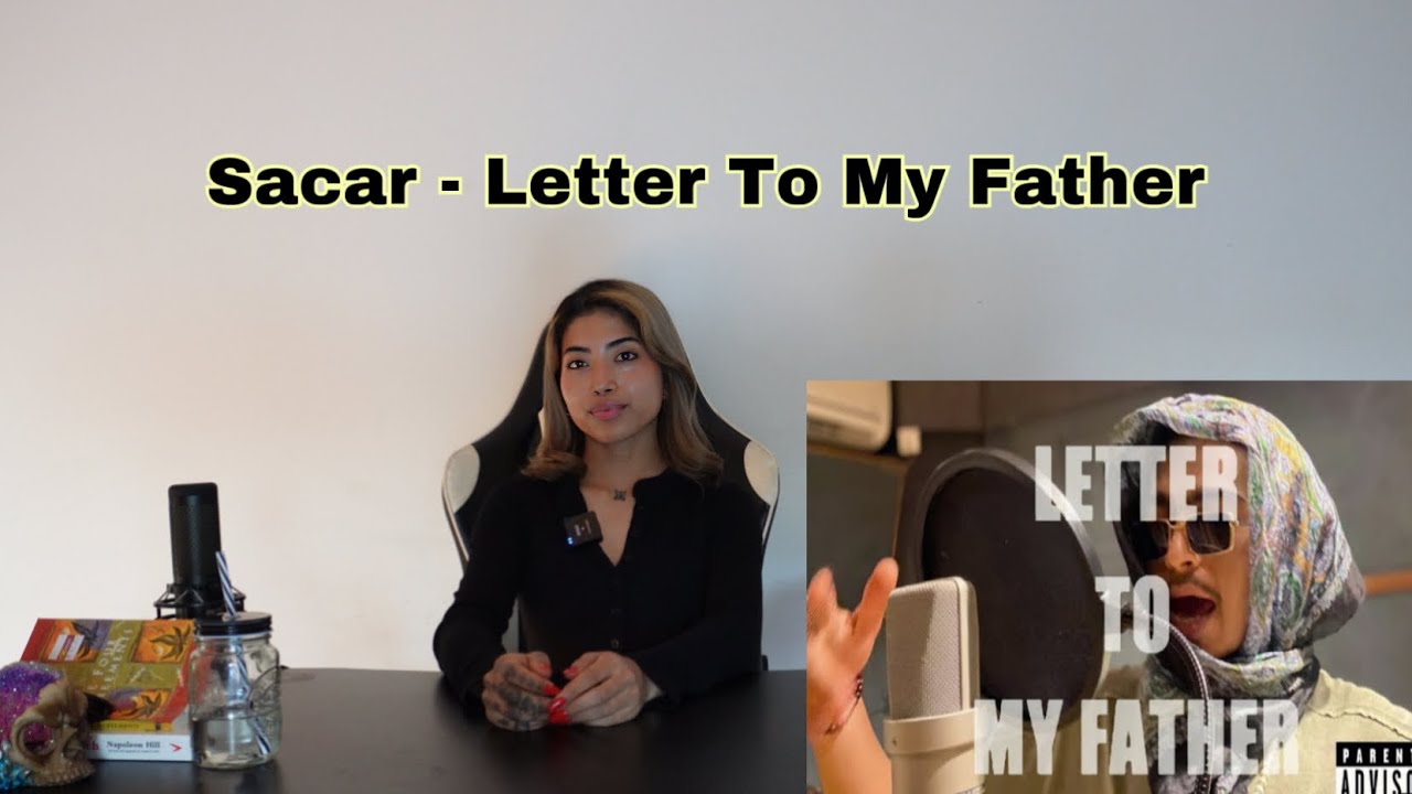 Sacar - Letter To My Father | Rap |I Lyrics Video I @LilBuddha REACTION !!