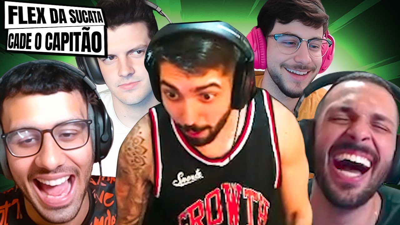 PRECISAMOS DE UM CAPIT&Atilde;O! FLEX DA SUCATA ft. KAMI, ABSOLUT, GREVTHAR, DYNKAS | CORTES DO JUKES