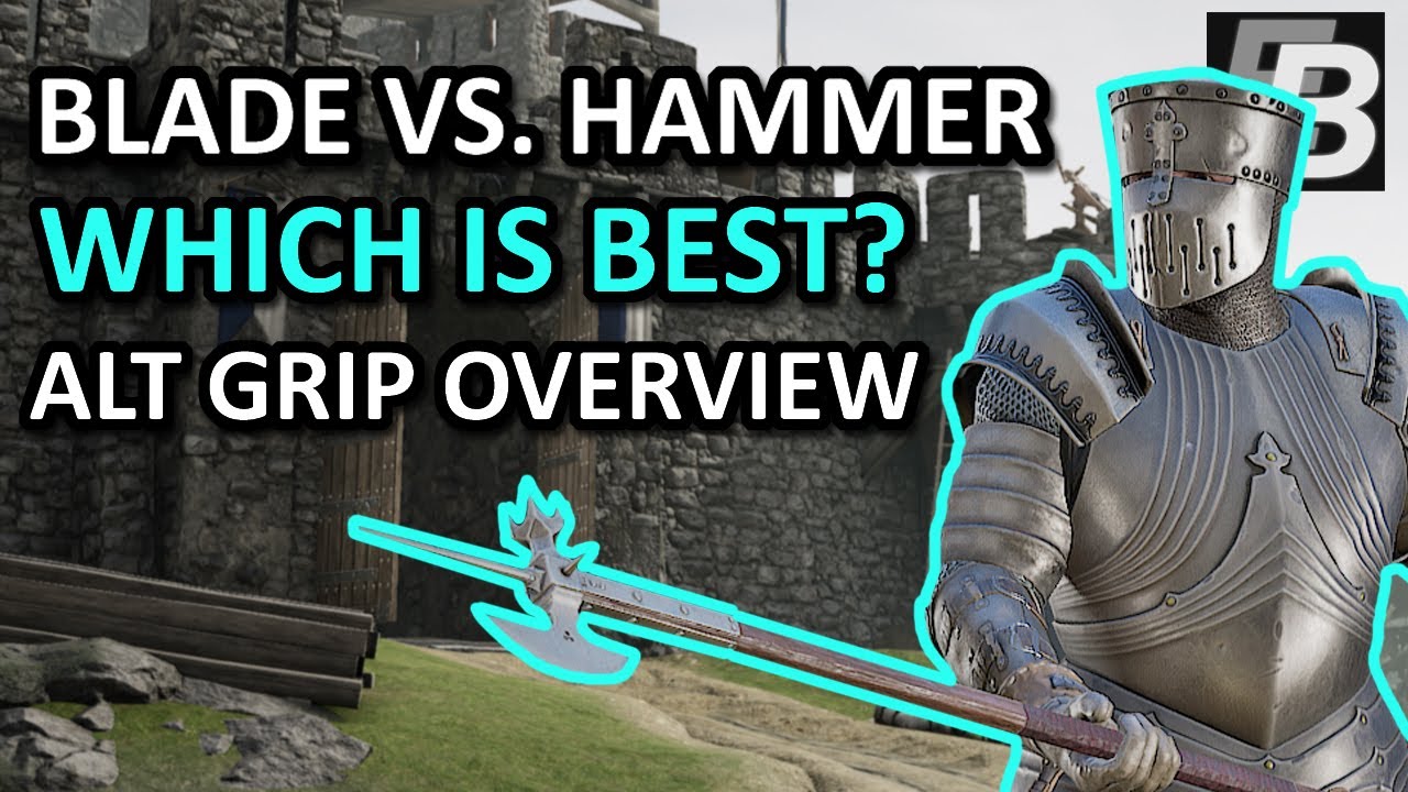 Игровой процесс Mordhau Pole Axe — обзор альтернативного хвата + советы (через Twitch)