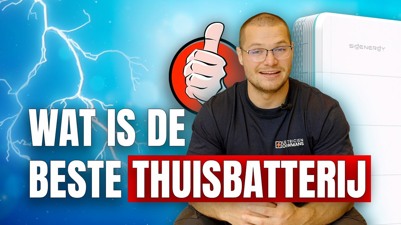 D&eacute; Beste Thuisbatterij van 2025? Ontdek het Nu!