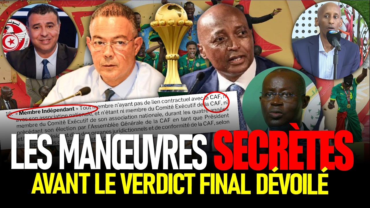 Complot contre le S&eacute;n&eacute;gal : Voici la R&eacute;union Secr&egrave;te avant le verdict de la CAF!
