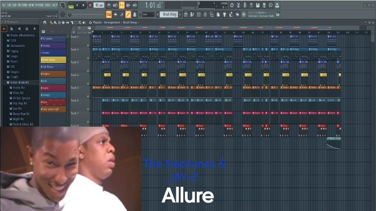 JAY-Z - Allure (Instrumental Remake)