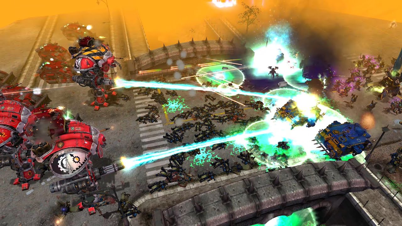 Unification Mod 2021: Survival: Adeptus Mechanicus, Dark Angels & Salamanders vs Thousand Sons - DOW