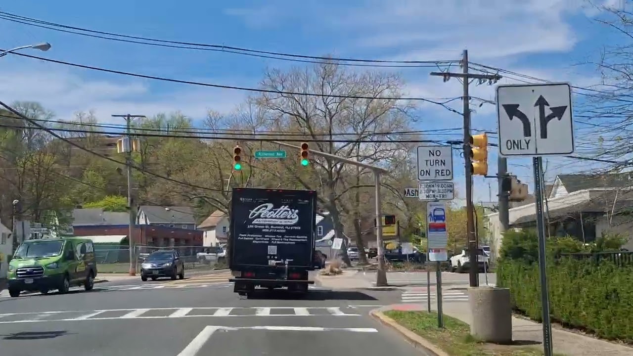 Driving through Summit NJ:  A Springtime Exploration #new #video #driving #music #neighborhood #like